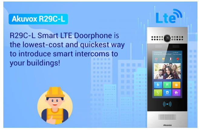Akuvox R29C-L lte akv-r29c-l Akuvox R29C-L lte akv-r29c-l